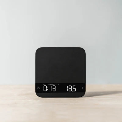 Acaia Lunar Espresso Scale, Front, Countertop