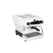 La Marzocco Linea Mini Espresso Machine, White, Front Angle