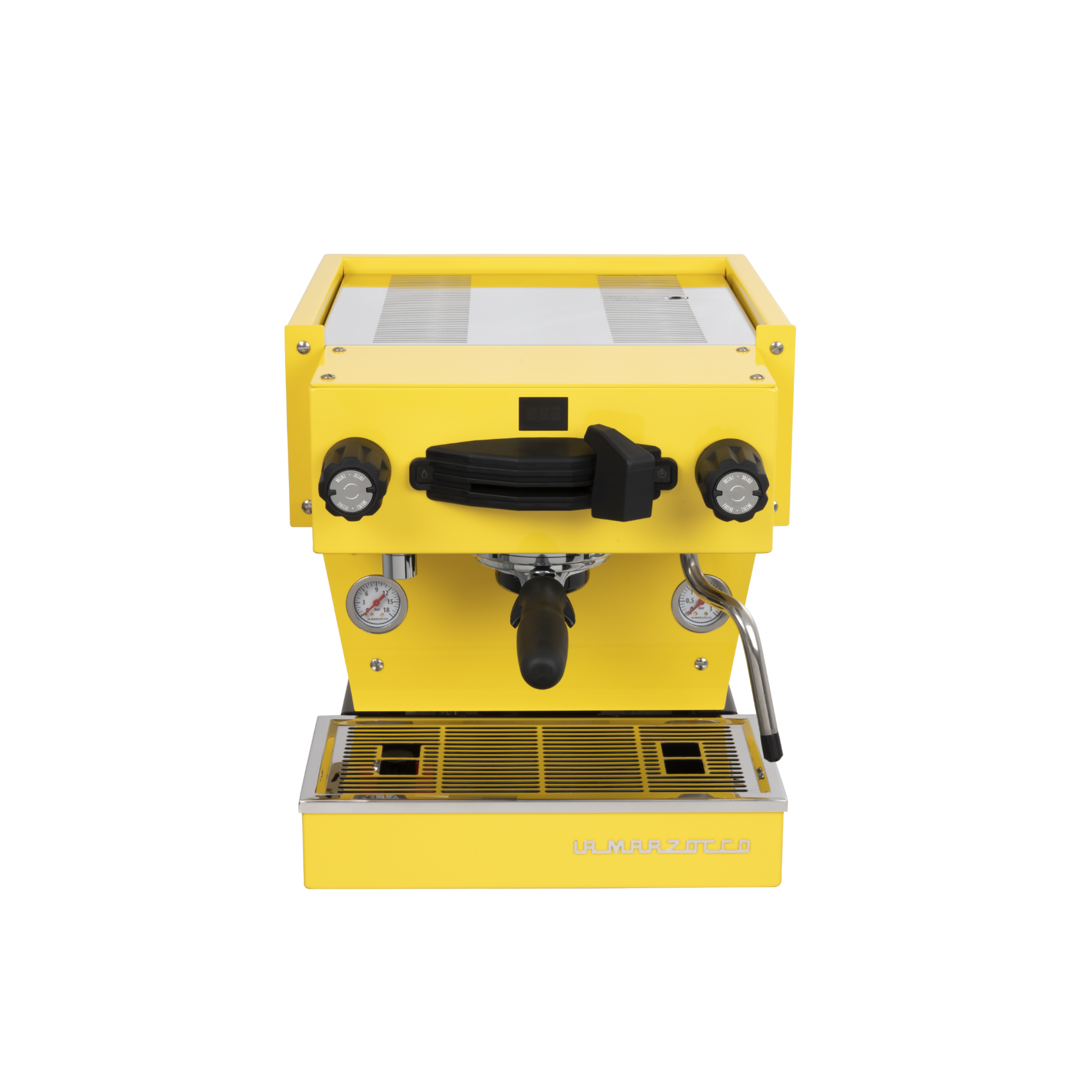 La Marzocco Linea Mini Espresso Machine, Yellow, Front