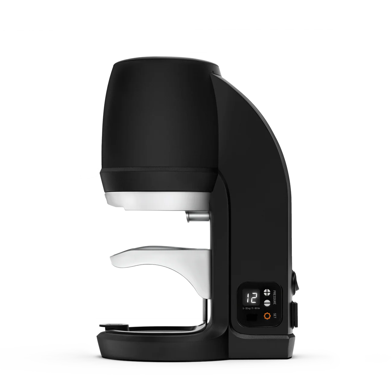 PUQpress Q Automatic Tamper 58.3mm, Black, Side
